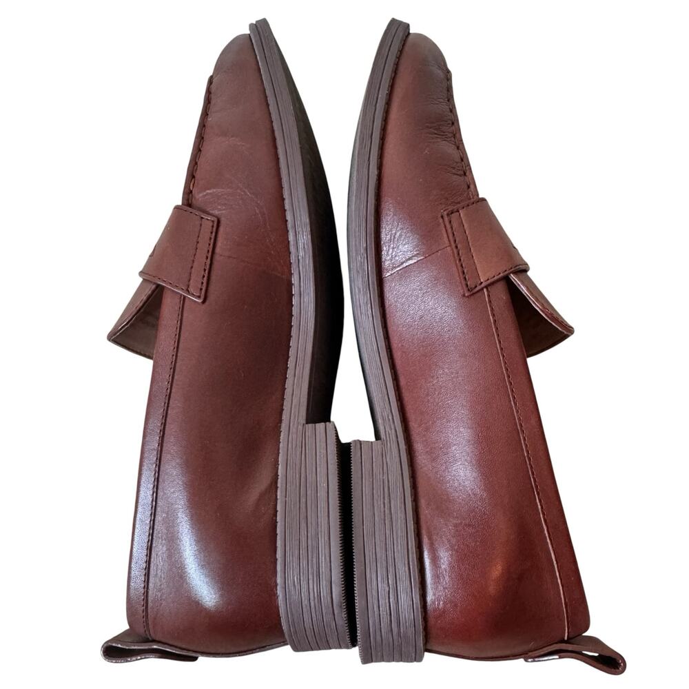 Cole Haan Stassi Penny Loafers Dark Cuoio/Mahogany Brown Size 7.5 - Picture 7 of 7